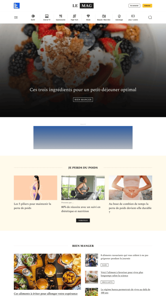 rubrique le mag site