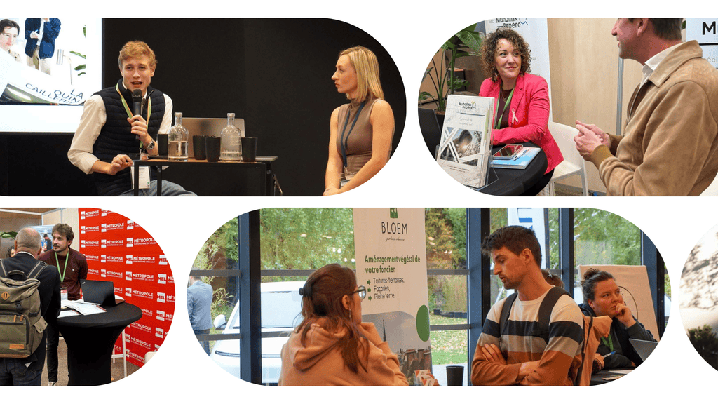Rencontres entre professionnels lors du salon MyGreenBiz 2026