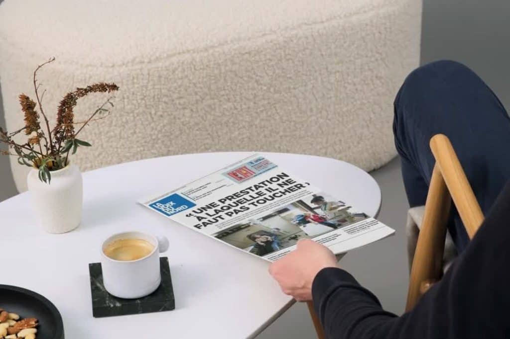 Exemple de presse locale pour une campagne de publicité dans la métropole lilloise